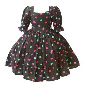 Imagem de Vestido Infanto Juvenil Moda Casual Princesa Luxo Floral - Grupo Festa