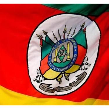 Imagem de Bandeira Rio Grande Do Sul Oficial 90x 150cm 2025 - WCAN