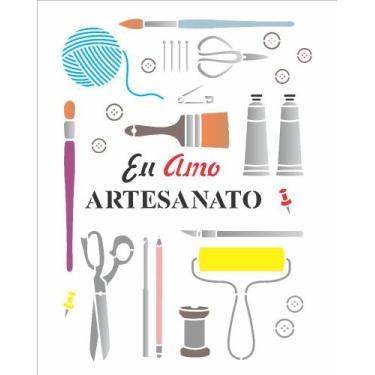 Imagem de Stencil Pintura Ferramentas para Artesanato 3318 20x25 Opa