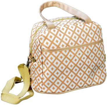 Imagem de Necessaire Feminina Bolsa Térmica Bege CBRN06182 - COMMERCE BRASIL