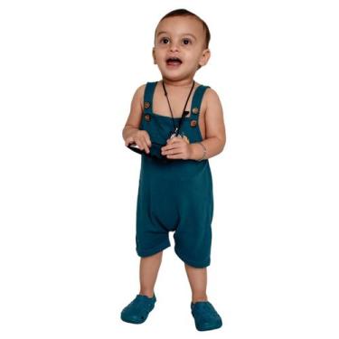 Imagem de Jardineira Bebê e Infantil em Tecido Piquet com Bordado - Patrulha Str