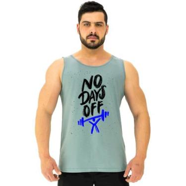 Imagem de Regata Clássica Masculina MXD Conceito No Days Off, G, Azul claro