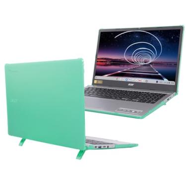 Imagem de mCover Capa compatível apenas com notebooks Acer Chromebook 315 CB315-5H 2023-2025 de 15,6 polegadas (não serve para nenhum outro modelo Acer) - Verde
