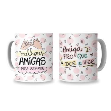 Imagem de Caneca Personalizada Amizade Presente Lembrança Amiga (Modelo 18)