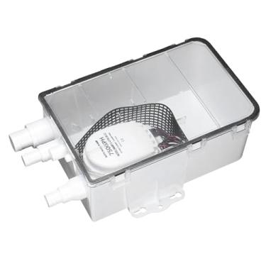 Imagem de de Bomba de Depósito de Chuveiro, Caixa de Drenagem Multiporta Marinha, 750gph, 12v, Barco, Rv, Proteção contra Ignição de Esgoto, à Prova D'água