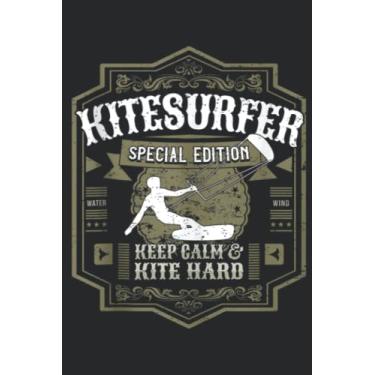 Imagem de Kitesurfing Special Kitesurfer Saying: Lined Journal Notebook To Do Schedule, Medium 6x9 Inches, 100 Pages, Printed Cover