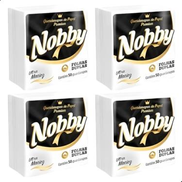 Imagem de Guardanapo de Papel com Folha Dupla Nobby Pequeno 200 Folhas Ultra Macio e Higiênico