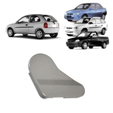 Imagem de Capa Banco Fechada L. Passageiro Direito Corsa 98/01 Cinza - PLASTCAR