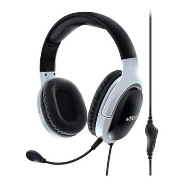 Imagem de Headset Para Ps5 Gamer Nyko Np5-5000 Preto E Branco (833062), Preto