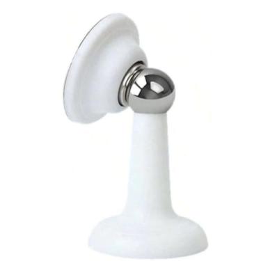 Imagem de Trava Porta Fixador Magnético Dupla Face Prendedor Longo (Branco)