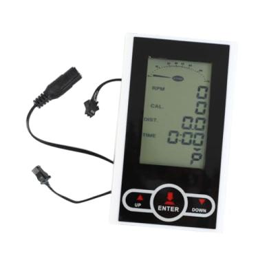 Imagem de Colaxi Speedometer Treinamento elíptico Exibir peças Computador de bicicleta de reposição portátil para o dispositivo de remo de treino
