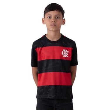 Imagem de Braziline Camiseta Flamengo Torcer, Preto, G