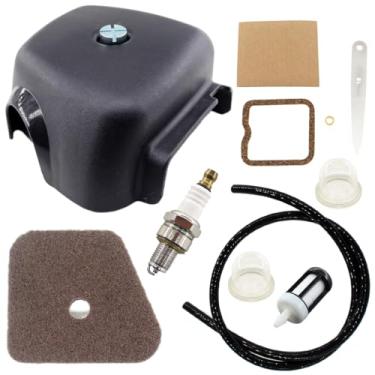 Imagem de HURI Kit de tampa de filtro de ar para cortador de escova Stihl FC90 FC95 FC100 FS110 FS100R KM130 HT101 HT131 4180-140-1006 4180 120 1800 Weedeater