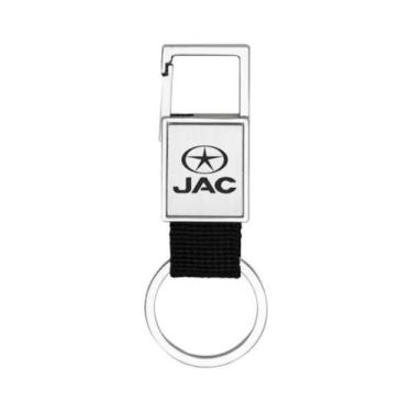 Imagem de Chaveiro Mosquetão Metal Fosco Para Jac - N - LUALKI STORE LASER