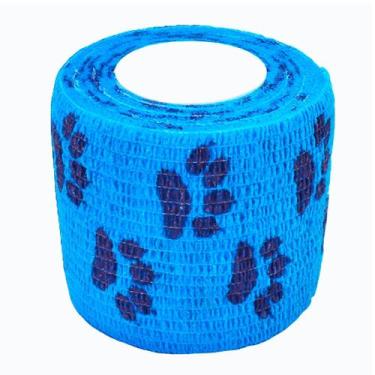 Imagem de Bandagem 5cm x 4,5mt - Patinhas Azul - Limed Mogi