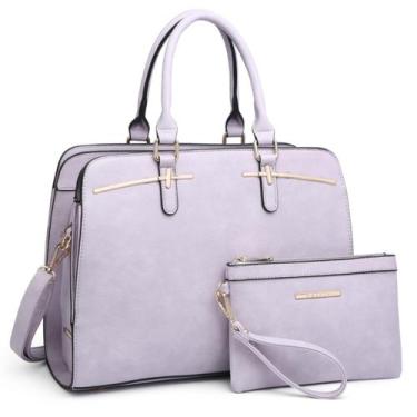 Imagem de Conjunto de bolsas Dasein Fashion, bolsa de material sintético com car