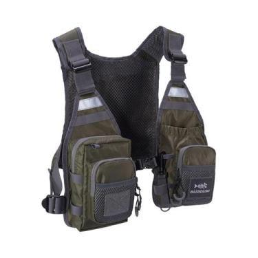 Imagem de Colete de Pesca com Mosca Bassdash FV08 - Ultraleve e Portátil - Taman