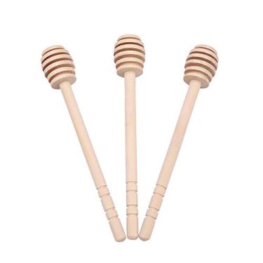 Imagem de Madeira Mel Drizzler Vara Haste Servidor Ferramentas de Cozinha 24pcs Gadgets para Melhorar o Sabor Dos Alimentos (15 seis vagas)