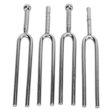 Imagem de QANYEGN 4 peças garfo de afinação de violino, afinador de guitarra de violino, instrumento musical, conjunto de ferramentas de reparo de instrumento para acessórios de manutenção