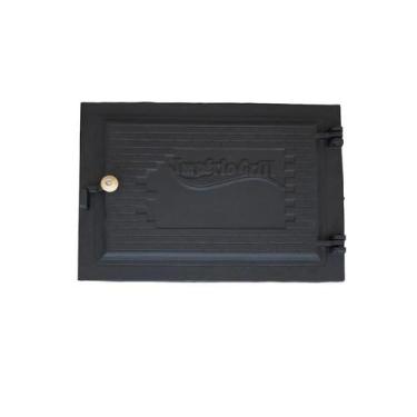 Imagem de Porta de Forno a Lenha Ferro Fundido Império Grill 31x46cm - FUNDIÇÃO 