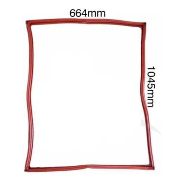 Imagem de Kit 4 Borrachas Silicone Forno Progás G2 10esteiras Prp10000 - AZ135
