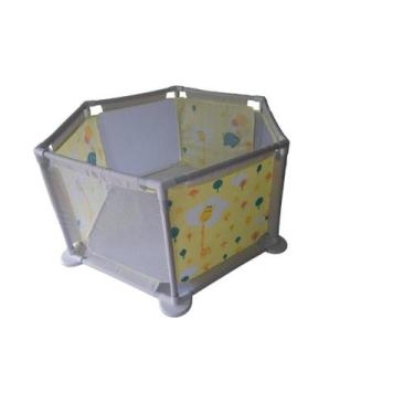 Imagem de Cercadinho Para Bebê Chiqueirinho Infantil Portátil Menino Menina - st