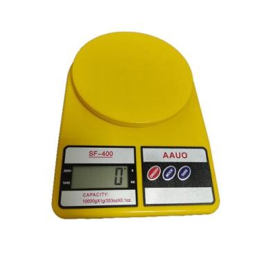 Imagem de Balança Digital De Precisão Cozinha 10 Kg Dieta E Nutrição Amarela - A