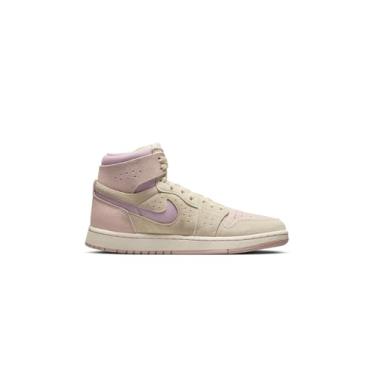 Imagem de Tênis feminino Air Jordan 1 Zoom High CMFT 2 'Musselina/Giz de ameixa' - (DV1305 100), Giz de musselina/ameixa, 40