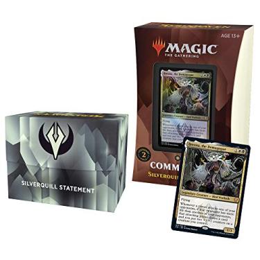 Imagem de Magic The Gathering Strixhaven Commander Deck – Silverquill Statement (Black-White)