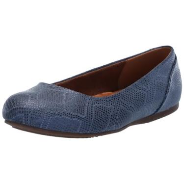 Imagem de SoftWalk Sapatilha feminina Sonoma Mary Jane, Cobra fumê, 8 Narrow