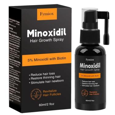 Imagem de Tratamento de crescimento capilar Anzqul 5% Minoxidil para homens e mulheres