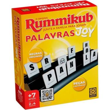Imagem de Jogo Rummikub Joy Palavras - Grow - 4684