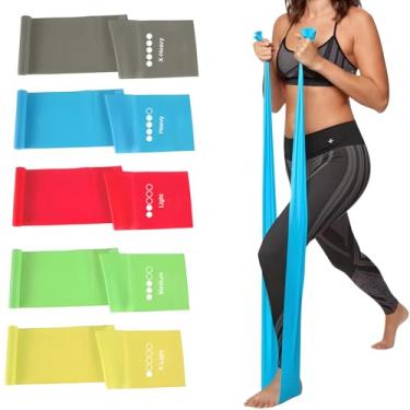 Imagem de TISSCARE Máquina de exercício com placa vibratória com faixas de resistência