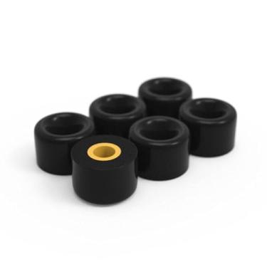 Imagem de Flare Audio - Pontas auriculares de espuma de memória, pontas de espuma de substituição audiófilas para tampões de ouvido, compatíveis com fones de ouvido Flares Jet e earHD, médio, 3 pares