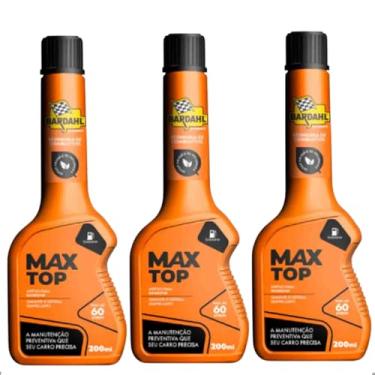 Imagem de Aditivo Gasolina Bardahl Max Top Reduz Consumo Kit C 3