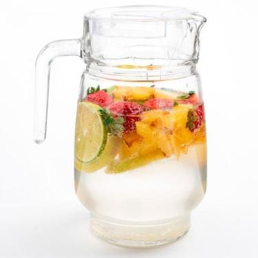 Imagem de Jarra 1,5L De Vidro Transparente  Com Tampa Modelo Riviera - CASALINDA