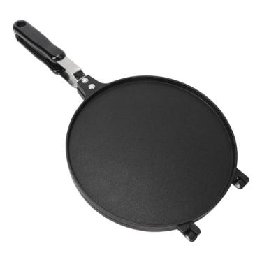 Imagem de Waffle Cone Maker, Tortilla Maker Ice Cream Cone Maker Crispy Omelette Pan Maker Egg Roll Mold Machine para Fogões a Gás de Combustível (Estilo brilhante)