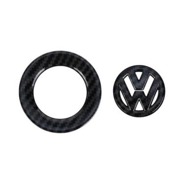 Imagem de VW Golf Polo Jetta Tiguan Passat GTI T-ROC ABS Plástico Volante Logoti