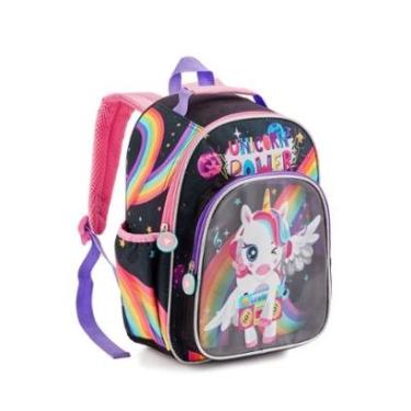 Imagem de Mochila Costas Escolar Infantil Unicornio-Feminino