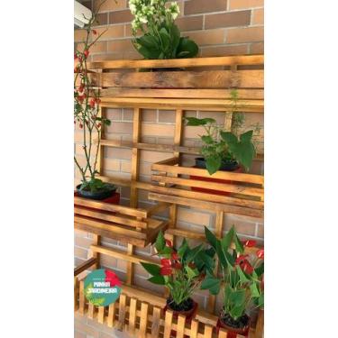 Imagem de Floreira, jardineira, jardim Vertical, suporte para plantas JV13 - Min