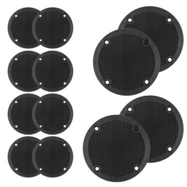 Imagem de Kit 12 Telas Para Tweeter Leson Plástica 8,5 Centímetros Top - PERMAK