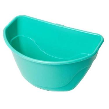 Imagem de Cestinha para bicicleta aro 12 ou triciclo nathor, Verde acqua