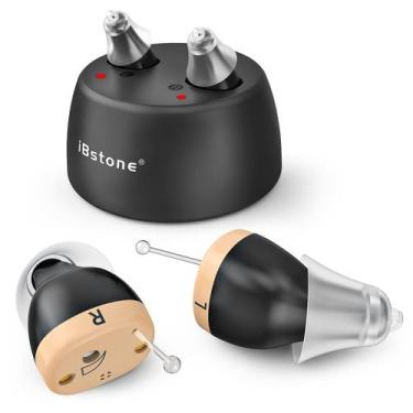 Imagem de Aparelhos auditivos IBStone Rechargeable Assist Hearing Seniors