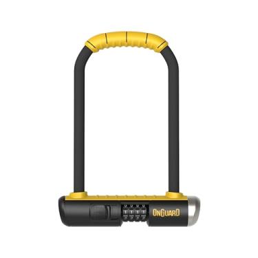 Imagem de OnGuard Combo Bulldog U-Lock, manilha de 13 mm, 11,4 cm x 23 cm, 1,6 kg