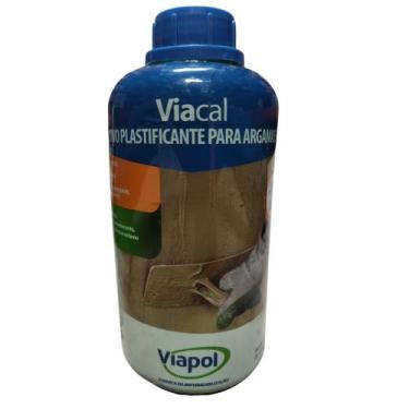 Imagem de Aditivo Plastificante Para Argamassa Viacal 1 L Viapol