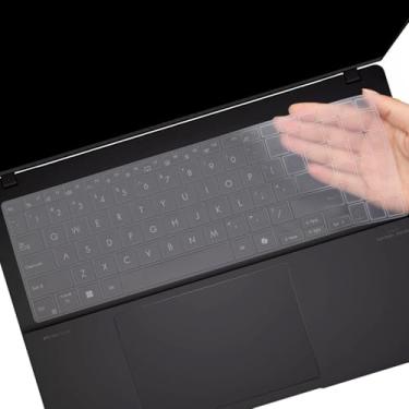 Imagem de Capa de teclado para ASUS Vivobook 15 M5506 S5506 Q5506 Q5507 S5507 S5507QA 39.6 cm, VivoBook 16 M1607 X1607QA M5606 S5606/VivoBook V1607QA V360 Capa protetora para teclado de laptop de 7 40.6 cm
