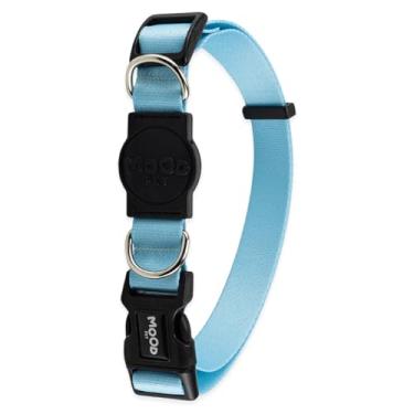 Imagem de Mood Pet Coleira Para Cachorro Cães Modelo Tradicional Tamanho Porte Grande Médio Pequeno (Sea, P)