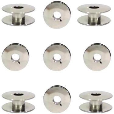 Imagem de Bobina Carretilha Ferro Reta Pfaff 30 unidades - Personalize Online 