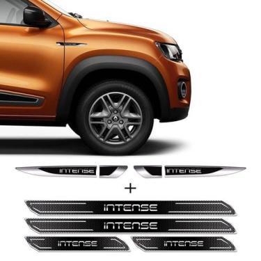 Imagem de Aplique Lateral Kwid Intense 2018/2020 + Soleira Protetora - SPORTINOX