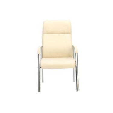 Imagem de Cadeira Fixa Estofada W-80A BEGE KIT 2 UN